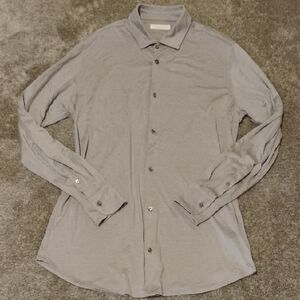 Luca Faloni Como Silk Blend Shirt See Measurements Runs Small